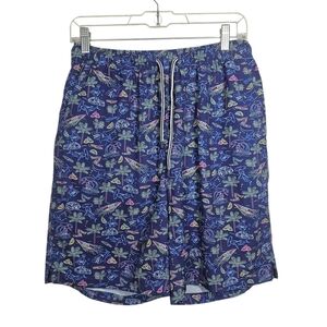 Peter Millar Blue Board Shorts Quick-Dry Swimwear